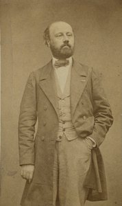 Portrét skladatele Françoise Bazina 1816-1878, cca 1760. od Etienne Carjat