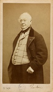 Portrét skladatele a flétnisty Jean-Louis Tulou 1786-1865, cca 1860. od Etienne Carjat