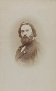Portrét pianisty a skladatele Émile Prudenta 1817-1863, cca 1860. od Etienne Carjat