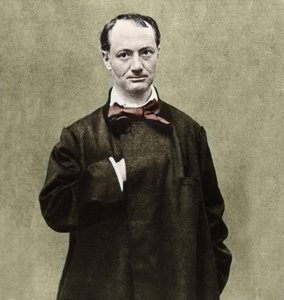 Portrét básníka Charlese Baudelaira (1821-1867). od Etienne Carjat