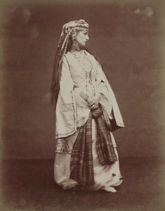 Sarah Bernhardt v "Zaire" od Voltaira od Etienne Carjat