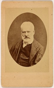 Victor Hugo zepředu od Etienne Carjat