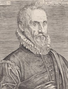 Portrét Ambroise Paré, králova chirurga, 1582. od Etienne Delaune