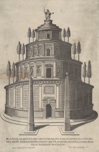 Mauzolea Ab Augusto Imp od Etienne Duperac