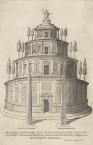 Mauzolea Ab Augusto Imp od Etienne Duperac