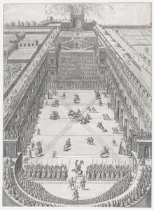Zrcadlo římské velkoleposti: Sňatek Annibale Altempse a Ortensie Borromeo, Řím,..., 1565. od Etienne Duperac