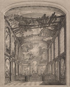 Vnitřní pohled na Foundlings, 1759.