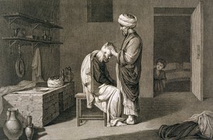 "Lazebník", 1822 od Etienne Frederic Lignon