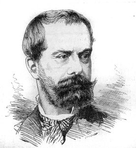 Portrét Paula Devese (1837-1889), francouzského právníka a politika. Rytina od Bocoura v „“Le Monde Illustré““ č. 1287 z 26. listopadu