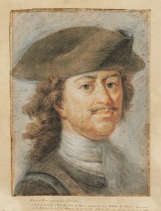 Portrét císaře Petra I. Velikého 1672-1725.