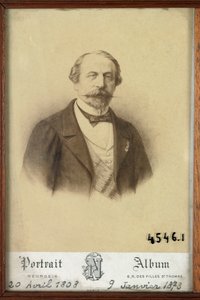 Portrét císaře Napoleona 3 od Etienne & Neurdein Louis Antonin (1846 p. 1915) Neurdein
