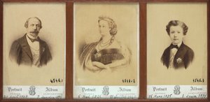 Portrét rodiny Imperiale od Etienne & Neurdein Louis Antonin (1846 p. 1915) Neurdein