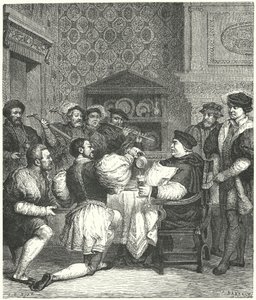 Kardinál Wolsey se baví doma od Etienne after Ronjat