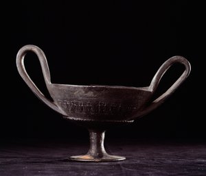 Etruská civilizace: kantharos od Etruscan