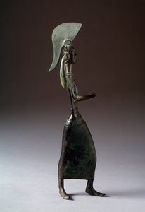 Etruská bohyně Menerva (Menrva) - bronzová socha, 440-420 př.n.l. od Etruscan