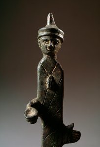 Haruspice, bronzová socha, 3. století před naším letopočtem od Etruscan Etruscan