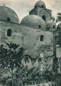 Kostel San Giovanni degli Eremiti, Palermo, Sicílie, Itálie, 1927. od Eugen Poppel
