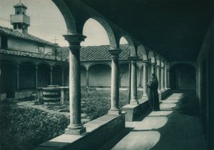 Kláštery v klášteře, Florencie, Itálie, 1927 od Eugen Poppel