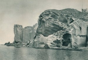 Vstup do sirného pramene, Ischia, Itálie, 1927 od Eugen Poppel
