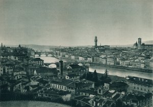 Florencie, Itálie, 1927 od Eugen Poppel