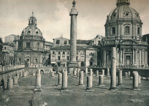 Forum of Trajan, Řím, Itálie, 1927 od Eugen Poppel