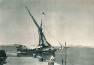 Harbour, Ischia, Itálie, 1927 od Eugen Poppel