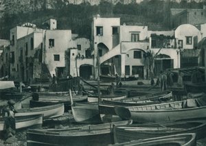 Marina Grande, Capri, Itálie, 1927 od Eugen Poppel
