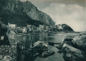 Marina Grande, Capri, Itálie, 1927 od Eugen Poppel