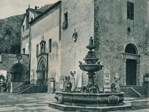 Veřejná kašna, Palermo, Sicílie, Itálie, 1927 od Eugen Poppel