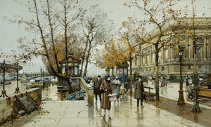 Quai de Louvre, Paříž
