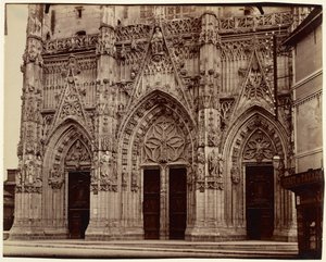 Abbeville, Saint-Vulfran od Eugène Atget