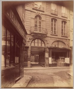 Balkon, rue Saint-André-des-Arts od Eugène Atget