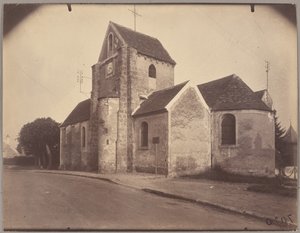 Bures (Kostel) od Eugène Atget