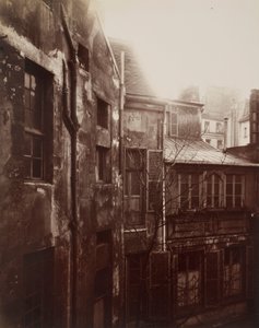 Dvůr v Rouenu od Eugène Atget