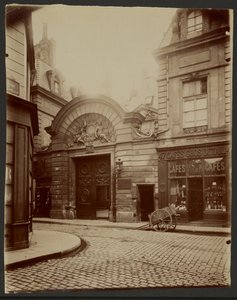 Vchod do soukromého paláce, Rue Vieille du Temple 47