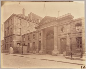 Nemocnice charity od Eugène Atget