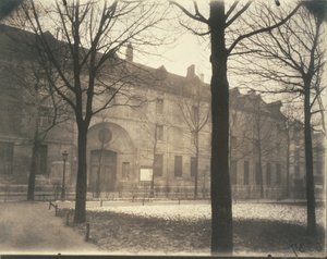 Hôtel Scipion Sardini, Rue Scipion od Eugène Atget