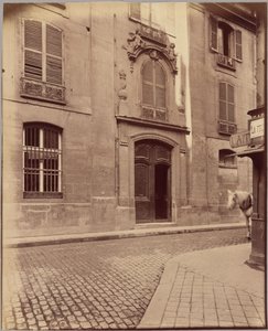 Fara Saint-Merri, rue de la Verrerie od Eugène Atget