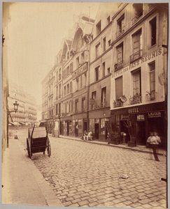 Rue Galande od Eugène Atget