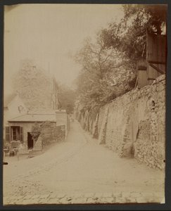 Rue Saint-Vincent, Montmartre od Eugène Atget