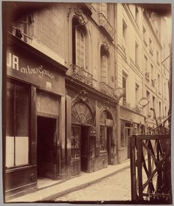 [Rue de la Parcheminerie] od Eugène Atget