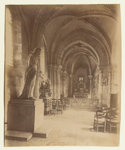 Saint-Julien-le-Pauvre od Eugène Atget