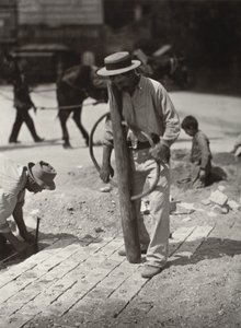 Dláždič ulic od Eugène Atget