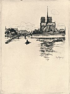 Apsida Notre Dame, 1915