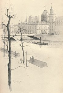 Pont au Change, 1915 od Eugene Bejot