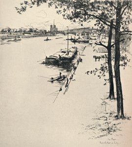 Pont de Sully, 1915 od Eugene Bejot
