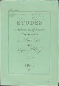 Studie nakreslené a vyryté ze života od Eugene Bléry