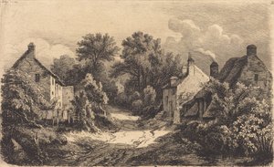 Le chemin de Garens Cesta do Garens, publikoval 1849. od Eugene Bléry