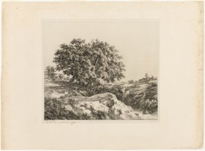 Kytice stromů aneb lípy (Souvenir of the Sarthe) od Eugene Bléry