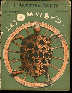 Obálka „“ „L’Assiette au Beurre““, číslo 93, satirické barvy od Eugene Cadel